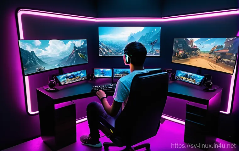 리눅스 실무에서 사용되는 최신 기술 트렌드 - **Prompt: Collaborative Container Innovation**
    A diverse team of four developers, two men and tw...